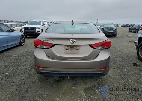 2015 Hyundai Elantra Se z USA, uszkodzony, nr VIN 5NPDH4AE6FH556787